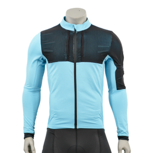 Chaqueta de ciclismo de vellón de bolsillo de bolsillo de bolsillo para hombre