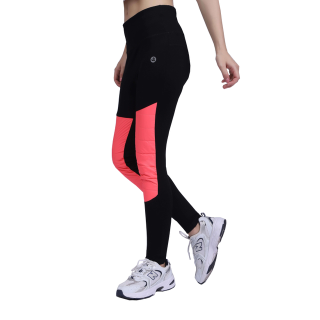Legging de la función a prueba de viento de cintura de rodilla acolchada