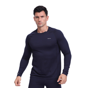 Merino Wool Blend Retset Base Base Top -Base Top para hombres