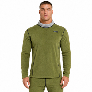Ropa interior reversible de forro polar con bloques de color para hombre